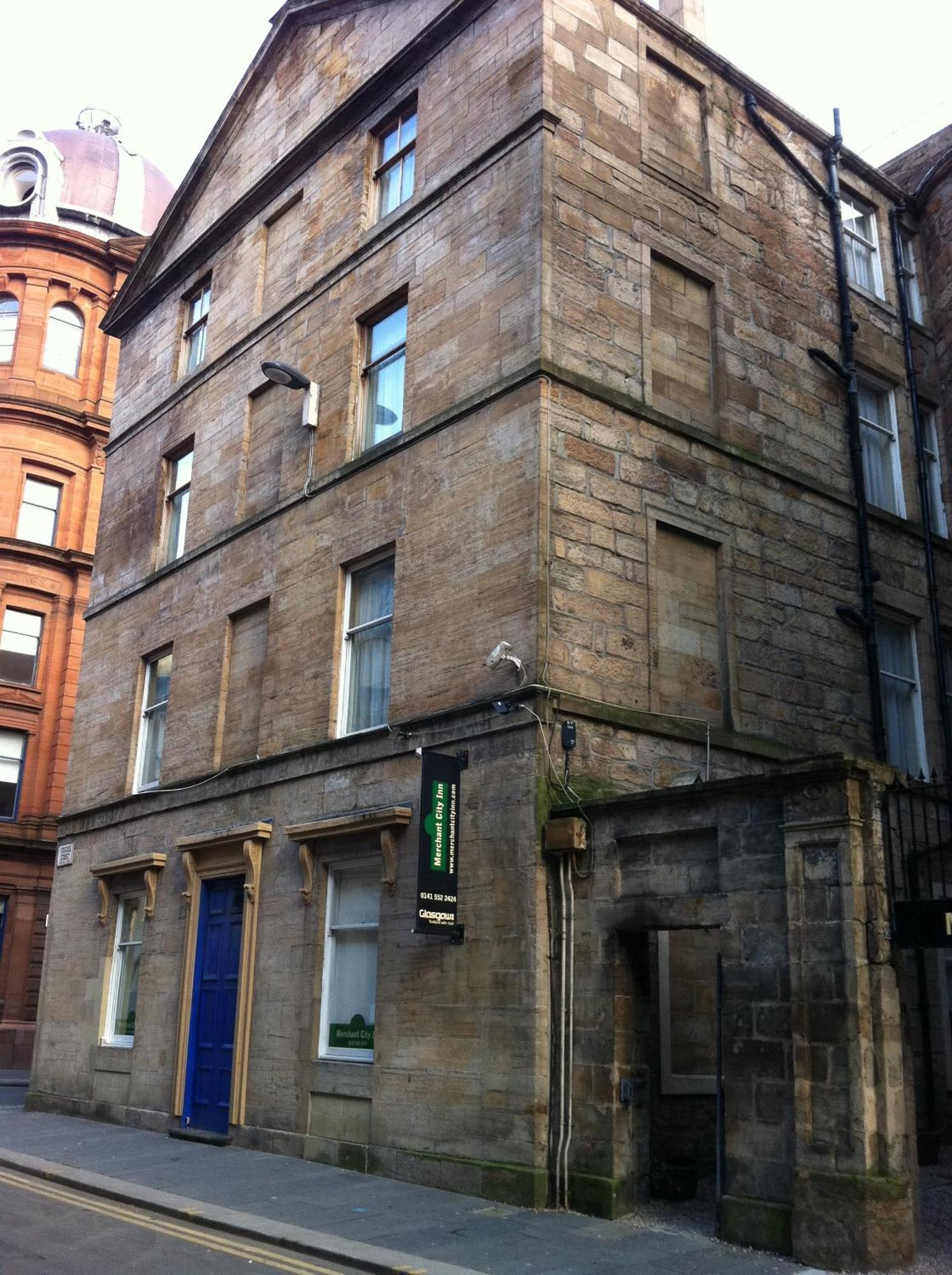 The Merchant City Inn Glasgow Exterior foto